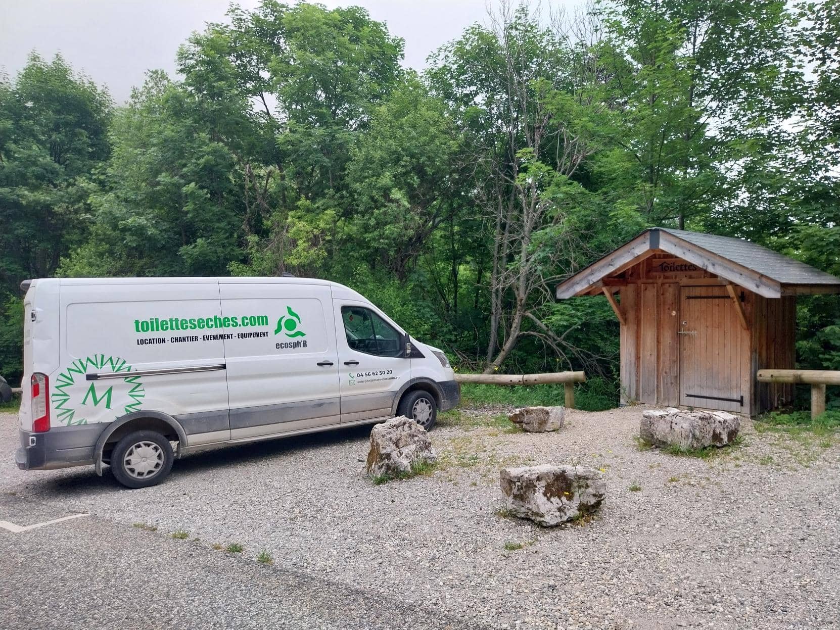 Véhicule de la société Ecosph'r