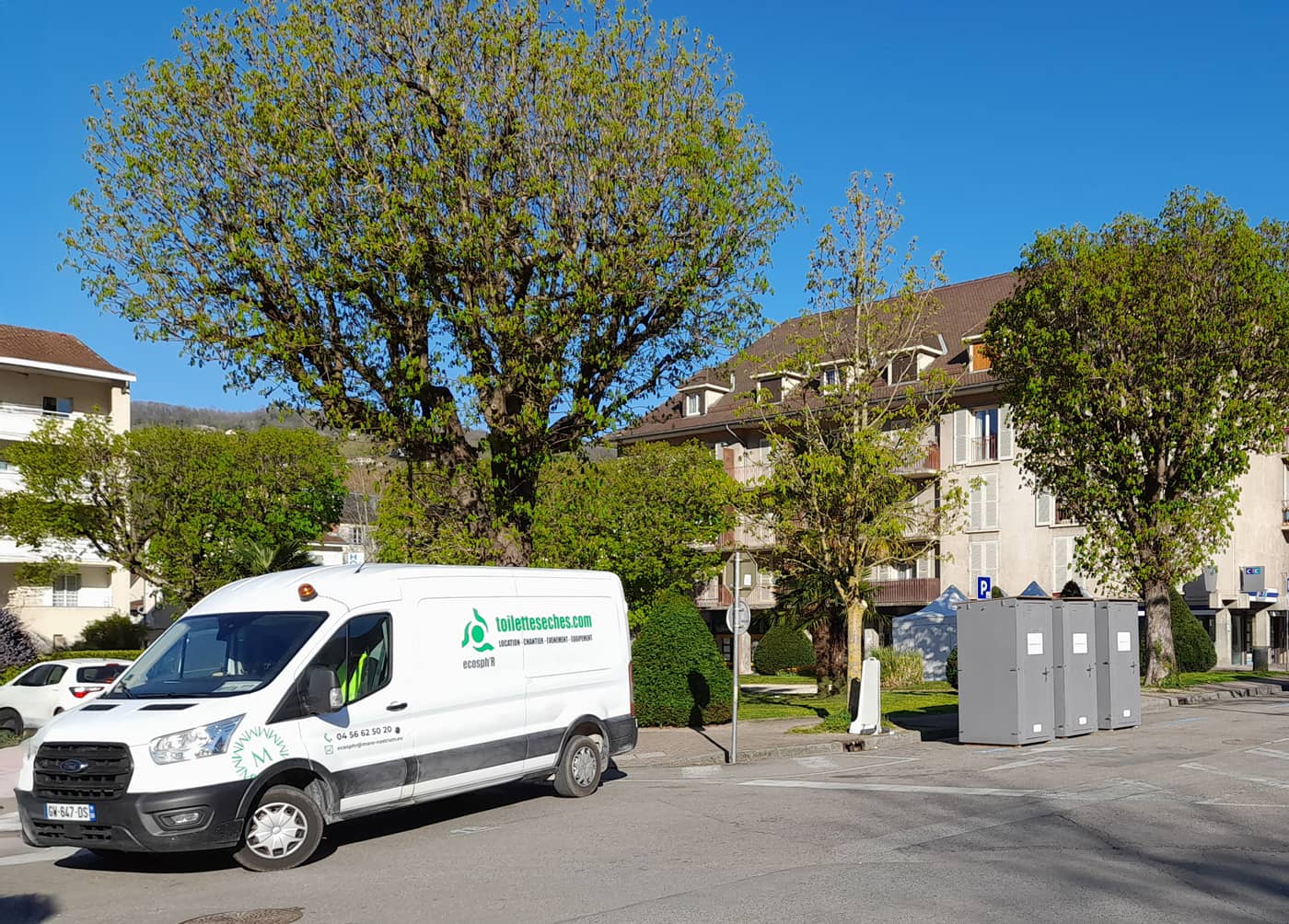 Véhicule de la société Ecosph'r